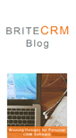 Mobile Screenshot of britecrm.com